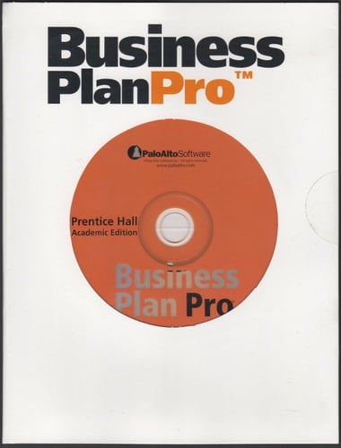 Business Plan Pro, Entrepreneurship Starting and Operating a Small Business