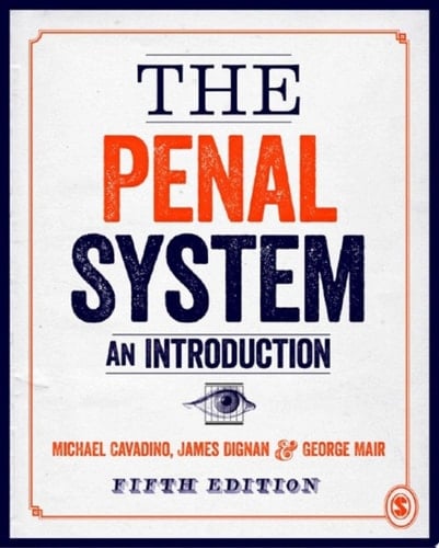 The Penal System An Introduction