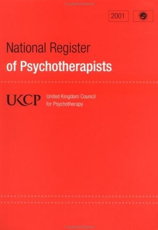 National Register of Psychotherapists 2001