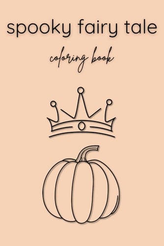 Spooky Fairy Tale Coloring Book
