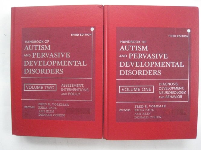 Handbook of Autism and Pervasive Developmental Disorders, Two Volume Set