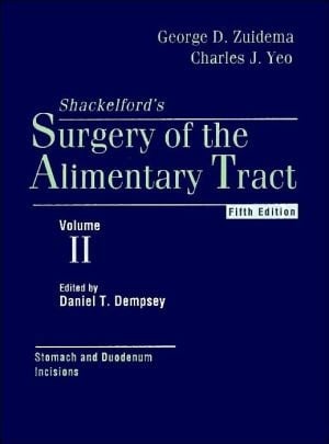 Surgery of the Alimentary Tract, Volume II
