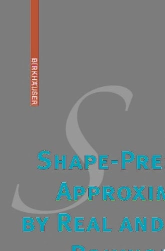 Shape-Preserving Approximation by Real and Complex Polynomials