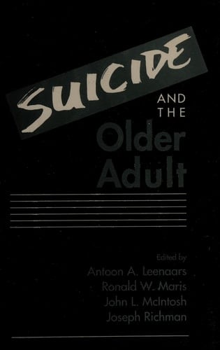 Suicide and the Older Adult