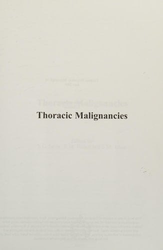 Thoracic Malignancies