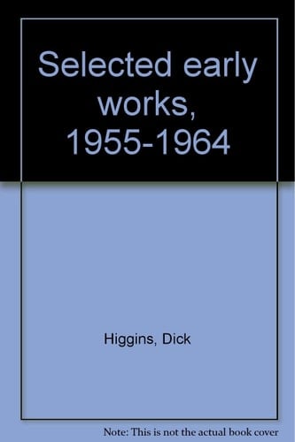 Selected Early Works - 1955 - 64