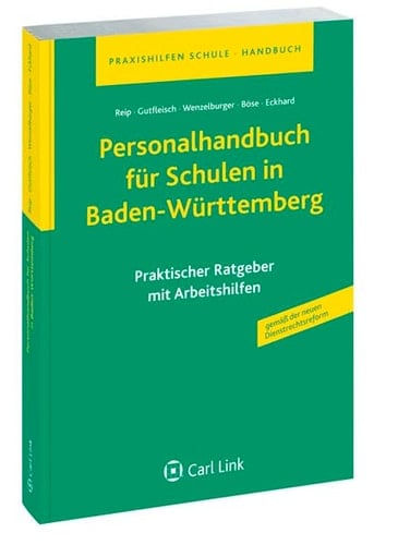 Personalhandbuch für Schulen in Baden-Württemberg praktischer Ratgeber mit Arbeitshilfen