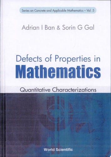 Defects of Properties in Mathematics Quantitative Characterizations