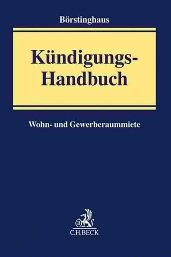 Kündigungs-Handbuch Wohn- und Gewerberaummiete