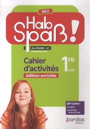Allemand A1 1re année Hab'spass ! Neu Cahier d'activités