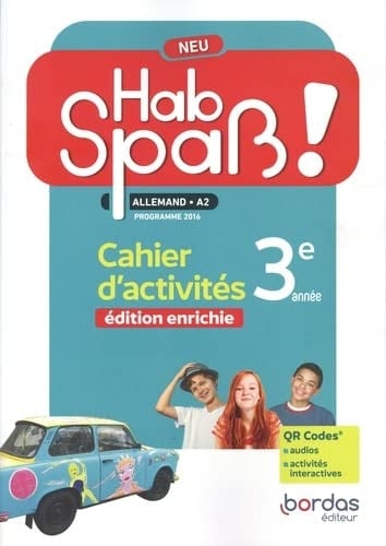 Allemand 3e A2 Hab Spass ! Neu Cahier d'activités