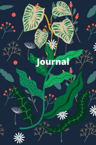 Journal: Flowers print combination journal