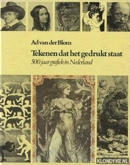 Tekenen dat het gedrukt staat 500 jaar grafiek in Nederland