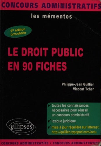 Le droit public en 90 fiches