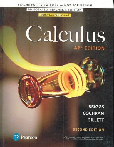 Calculus Annotated Teacher's Edition (AP Edition/2nd Edition)