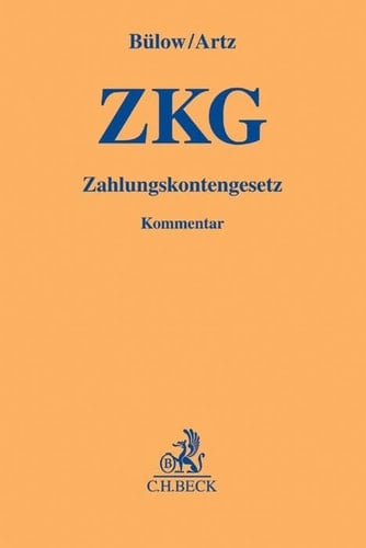 Zahlungskontengesetz (ZKG) Kommentar