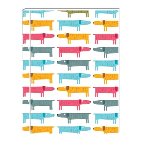 Dogs Lined Green Journal