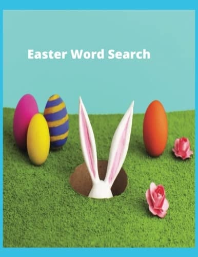 Easter Themed Word Search. 25 Great Word Searches In LARGE PRINT