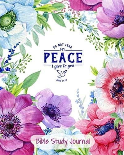 My Peace I Give To You John 14:27, Do Not Fear, Bible Study Journal: Jesus Walks Into My Life 100 Days (Bible Study Workbooks)