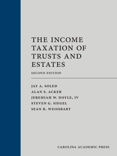 The Income Taxation of Trusts and Estates