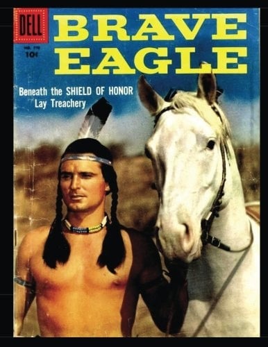 Brave Eagle #770 Golden Age Western-Frontier Comic 1957 - Four Color #770