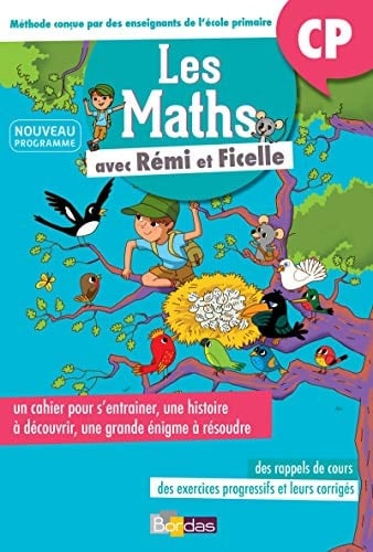 Les maths avec Rémi et Ficelle CP Cahier d'activités