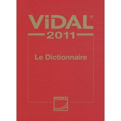 Dictionnaire Vidal 2011