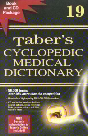 Taber's Cyclopedic Medical Dictionary