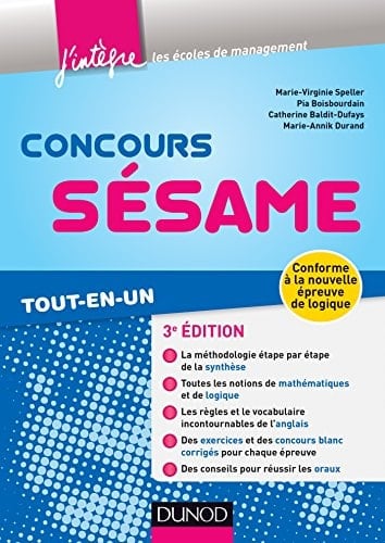 Concours SÉSAME tout-en-un
