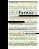 This Place Conversations with the Provost about Leadership and Change