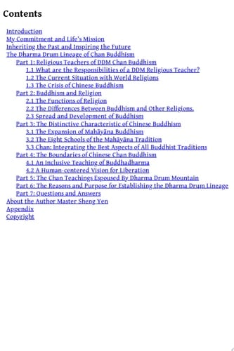 The Dharma Drum Lineage of Chan Buddhism -- Inheriting the Past and Inspiring the Future