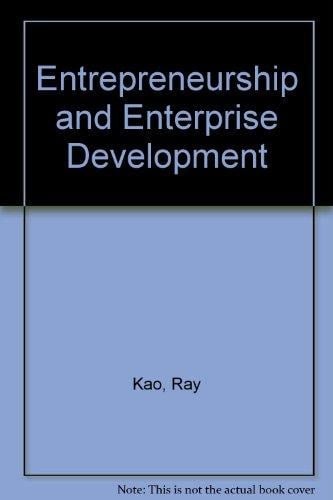 Entrepreneurship and Enterprise Development