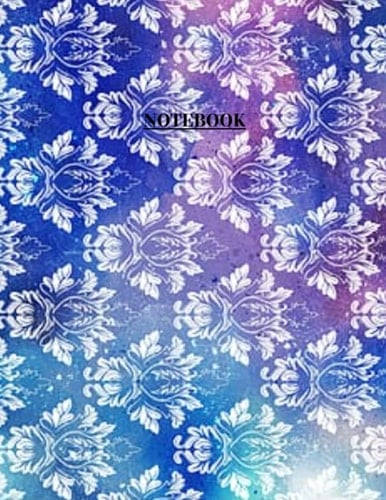 Notebook: Light Paisley Print Composition Notebook, Journal or Diary - College Ruled 110 Pages - Large 8.5 x 11