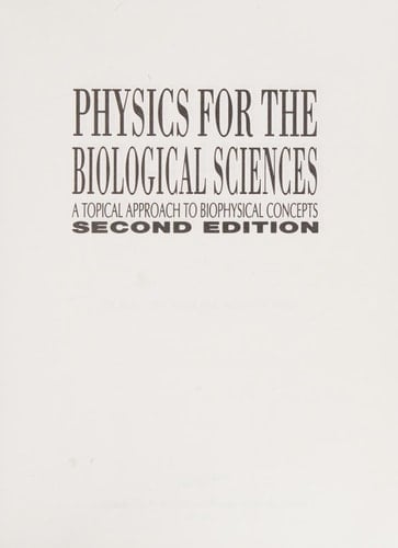 Physics Biological Science