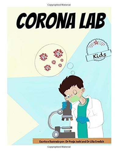 Corona Lab Experimentos e Atividades para Crianças (Português-Inglês)