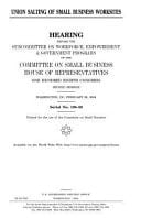 Union Salting of Small Business Worksites