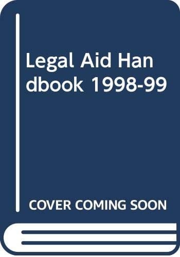 Legal Aid Handbook 1998/99