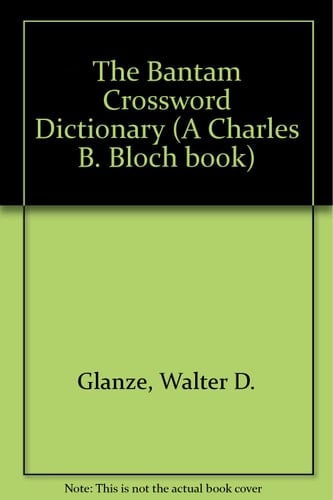 Bantam Crossword Dictionary