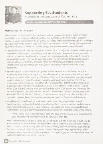 Scott Foresman Addison Wesley EnVisionMath Grade K