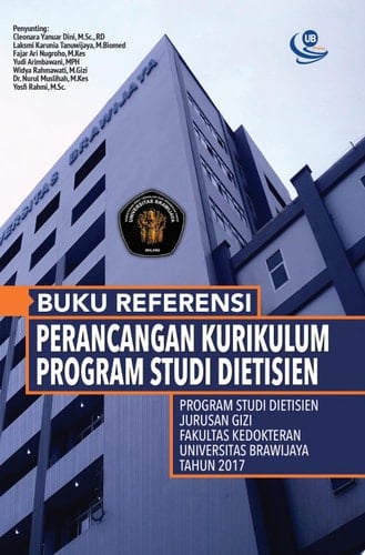 Buku Referensi Perancangan Kurikulum Program Studi Dietisien