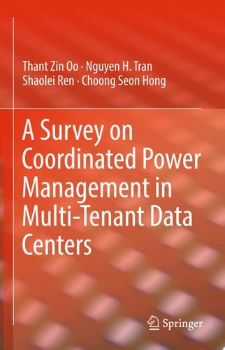 A Survey on Coordinated Power Management in Multi-Tenant Data Centers