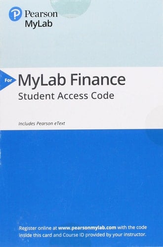 MyLab Finance with Pearson eText Access Code for Personal Finance