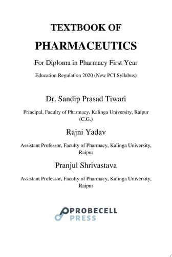 Textbook of Pharmaceutics