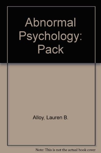 Abnormal Psychology