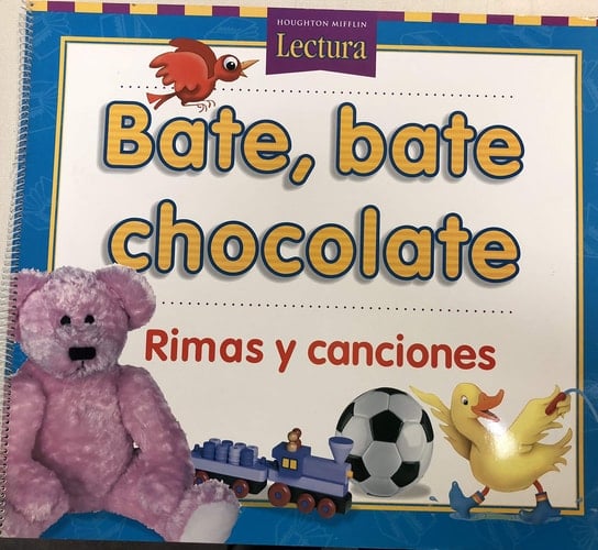 Houghton Mifflin Reading Spanish Welcome School Big Book Book 1 Level K