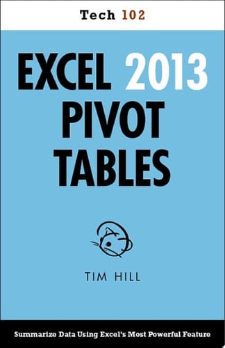 Excel 2013 Pivot Tables