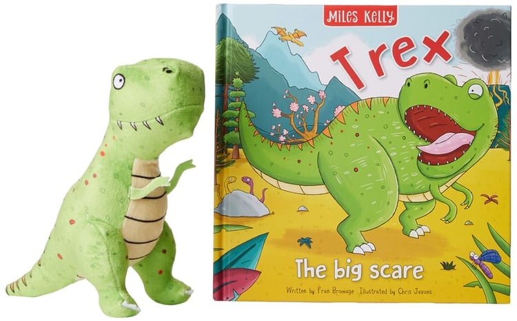 Rex the T Rex Picture Book and Soft Toy
