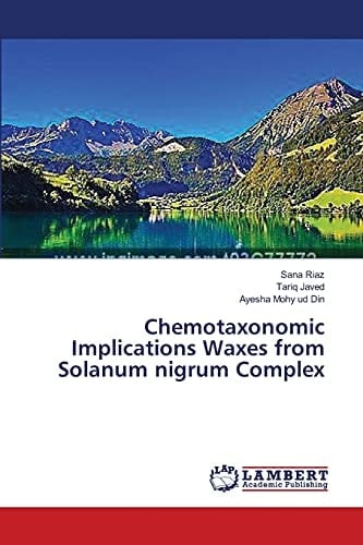 Chemotaxonomic Implications Waxes from Solanum Nigrum Complex