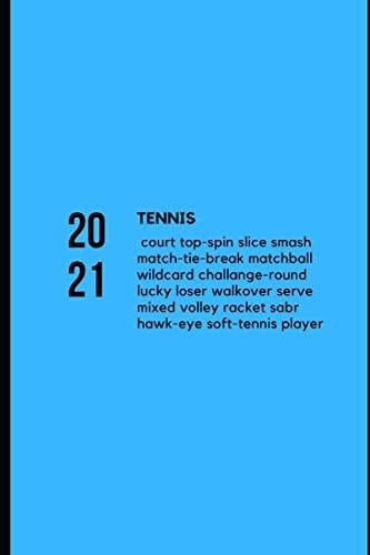 2020- Tennis Jahresplaner: 2020 - für Tennis-Fans (German Edition)