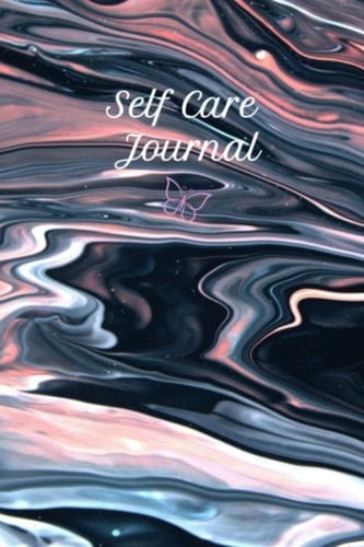 Self Care Journal: 6x9 - 50 page Self Care Journal. White lined journal with date lines at top